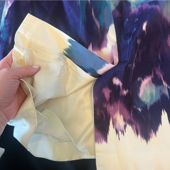 Elie Tahari Size 6 Elegant Multicolor Sleeveless Dress - Picture 9 of 12